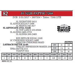 J5 522B PATTIE 7268