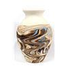 Image 1 : Nemadji Indian River Marbleized Pottery Vase