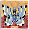 Image 2 : Pair of Large Framed Mosaic Tile Butterfly Art
