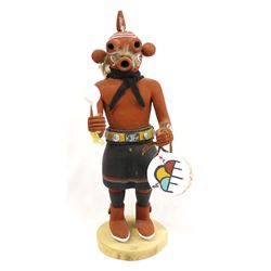 Hopi Mudhead Kachina by Tobias Clum