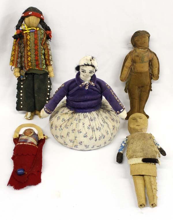 native american dolls vintage