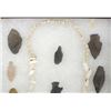 Image 2 : Prehistoric Shell Bead Necklace and Arrowheads
