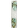 Image 3 : 5 Nevada Turquoise Polished Cabochons