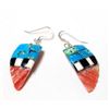 Image 1 : Santo Domingo Overlay Shell Earrings