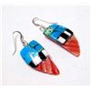 Image 2 : Santo Domingo Overlay Shell Earrings