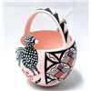 Image 1 : Acoma Pottery Bird Basket by Becky Pasquale