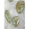 Image 3 : 6 Nevada Turquoise Polished Cabochons