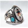 Image 2 : Native American Navajo & Zuni Inlay Bracelet