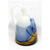 Image 2 : Hand Blown Encased Glass Pitcher