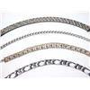Image 2 : 4 Sterling Silver Bracelets