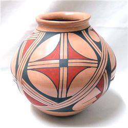 Mata Ortiz Polychrome Jar by Mario Tena