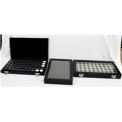 3 Jewelry & Loose Gemstone Display Cases