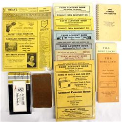 Vintage Farm Account Books Plus