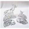 Image 2 : Collection of Princess House Lead Crystal Animals