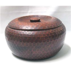 Japanese Carved Hardwood Bowl