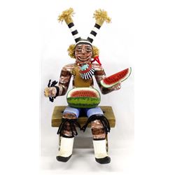 Hopi Koshare Watermelon Clown Kachina by Healing