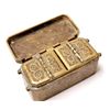 Image 2 : Antique Heavy Inlay Brass Spice Box