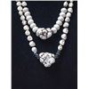 Image 2 : 2 Skull Bead and Buffalo Turquoise Necklaces