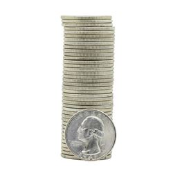 Roll of (40) 1949-D Brilliant Uncirculated Washington Quarters