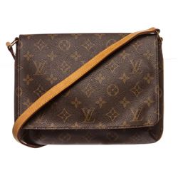 Louis Vuitton Monogram Canvas Leather Tango Bag