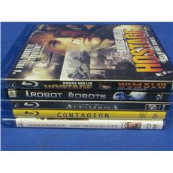 5 blue rays / Hostage / Appaloosa / Contagion