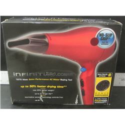 New infiniti pro  1875 watt Salon performance by Conair / 50 % faster drying time