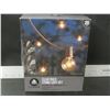 Image 1 : New Clear Bulb string light set / 20ft - 20 lights - TESTED WORKING