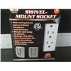 Image 1 : New swivel mount socket 6 outlet