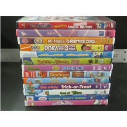 13 Kids DVD'S / Movies/ shows
