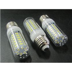 3 New LED Cobb lightbulbs / 56 led's per bulb / save huge on power