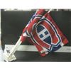 Image 1 : 3 New Montreal Canadians car flags / NHL gear