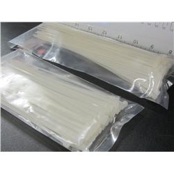 New Cable/Zip ties / 6" & 8" - 100 in each pack