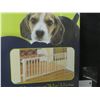 Image 1 : New Blue Beagle delux walk over pet gate/ with built in dog door