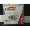 Image 1 : New Coleman splash proof pouches / 3 in a pack 5x7/ 7x10 & 10.5x13.5