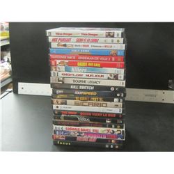 21 DVD'S Movies