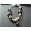 Image 2 : Pandora style bracelet & kit to make one more / black