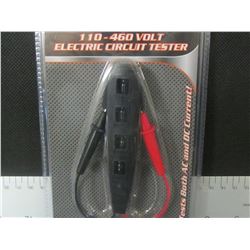 New 110-460 volt electric circuit tester / ac & dc