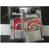 Image 1 : New set of 2 Master Locks