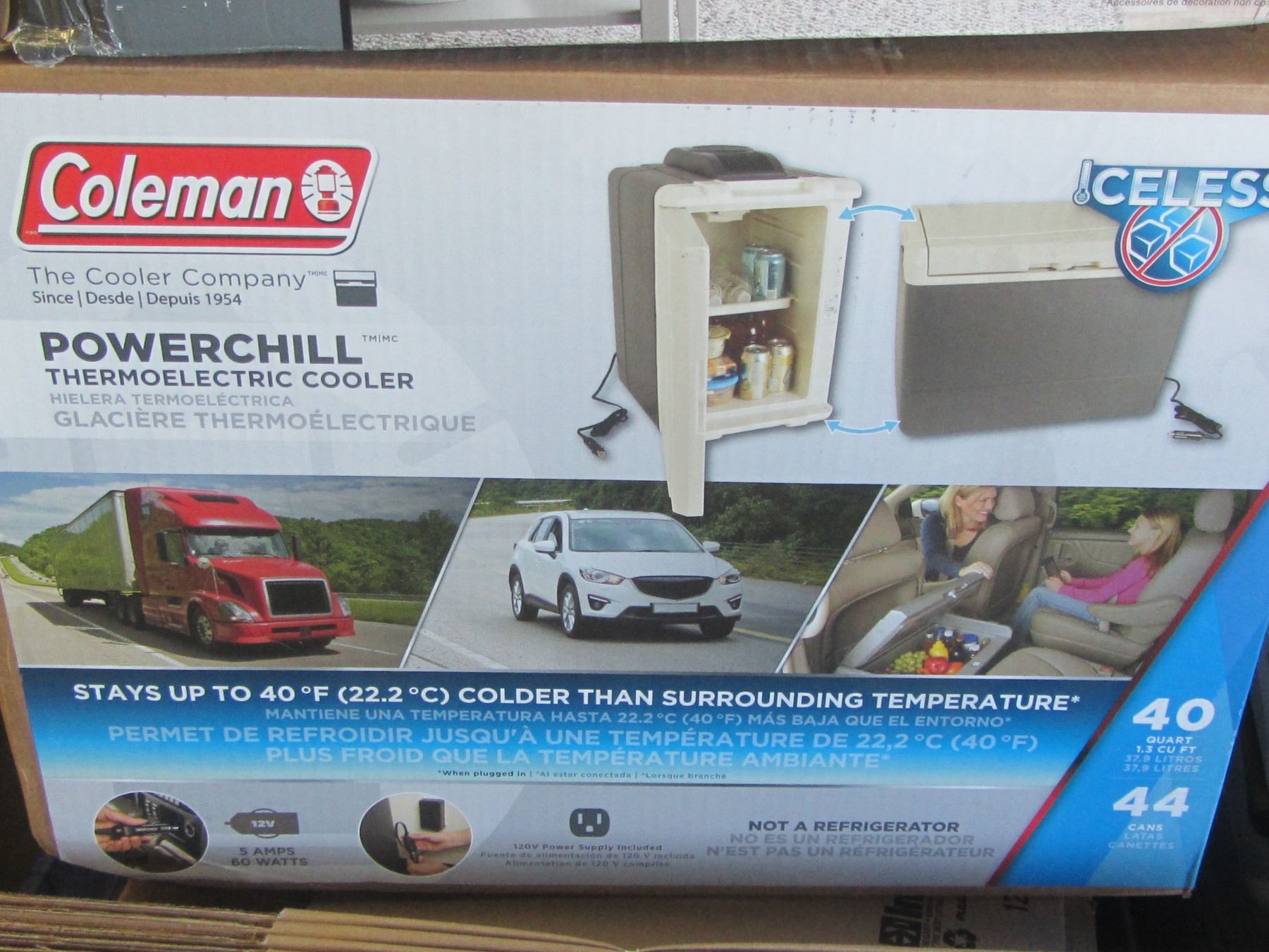 ***New Coleman*** Powerchill thermoelectric COOLER / 12 volt/110volt