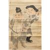 Image 3 : Syouko Japanese Watercolor Fishing Men Scroll