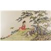 Image 1 : E. Schwartz Chinese Style Watercolour Paper Framed