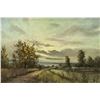 Image 1 : N. Noran b.1905 Austrian Cloudy Landscape OOC