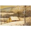 Image 3 : R. Sonck Oil on Canvas Winter Landscape Framed