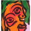 Image 3 : Peter Keil (German b.1942) Oil on Board Portrait