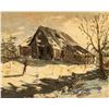 Image 1 : European Oil on Canvas w/Frame Signed Mil Pouli