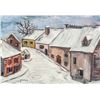 Image 1 : H. Roytman Oil on Canvas Snow Scene