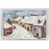 Image 2 : H. Roytman Oil on Canvas Snow Scene