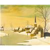 Image 1 : R. Sonck Netherland Oil on Canvas Landscape Scene