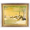 Image 2 : R. Sonck Netherland Oil on Canvas Landscape Scene
