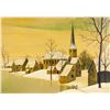 Image 3 : R. Sonck Netherland Oil on Canvas Landscape Scene